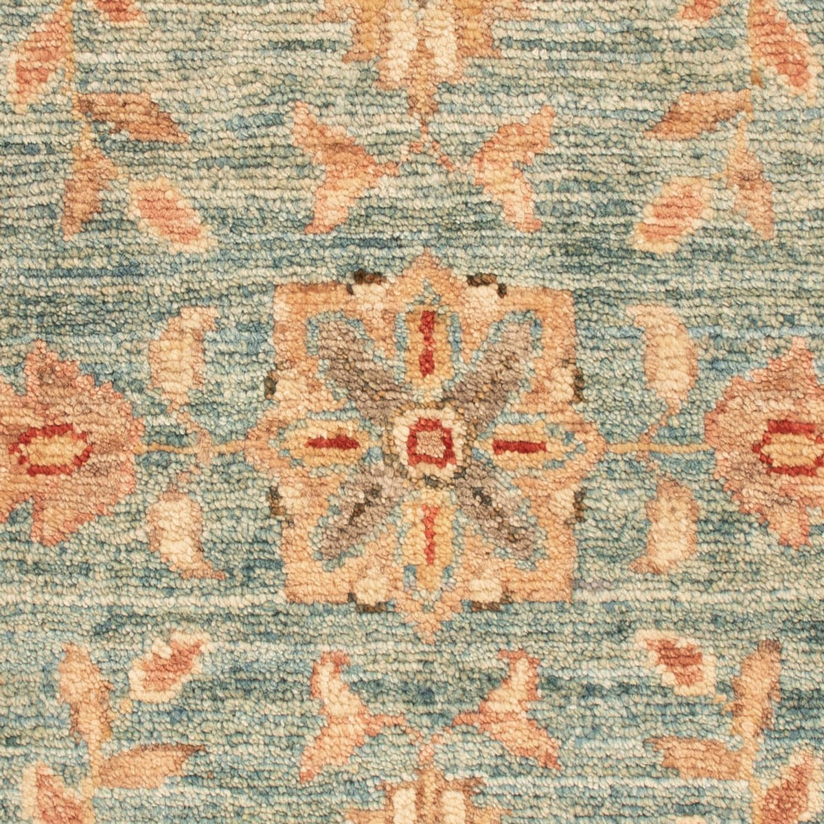 Ziegler Carpet - 74 x 56 cm - turkos