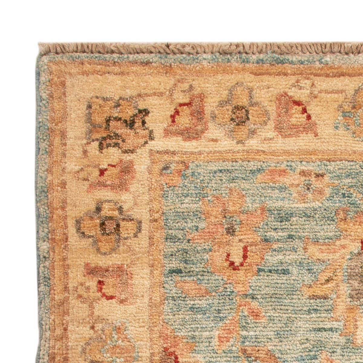 Ziegler Carpet - 74 x 56 cm - turkos