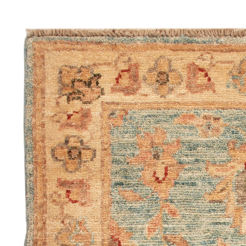 Ziegler Carpet - 74 x 56 cm - turkos