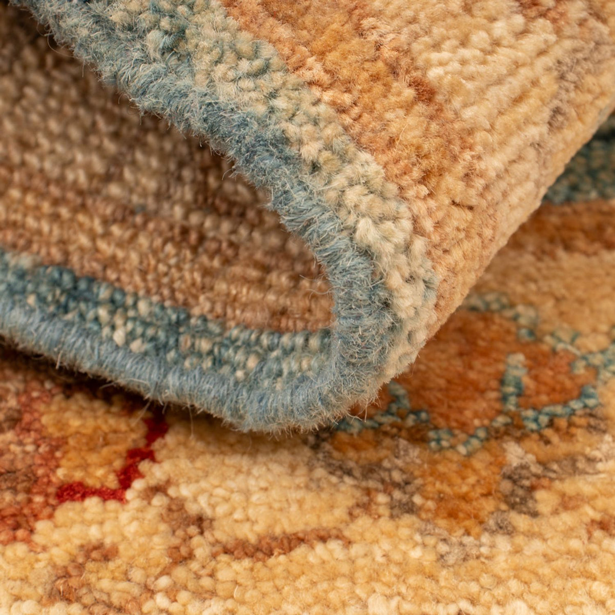 Ziegler Carpet - 74 x 56 cm - turkos