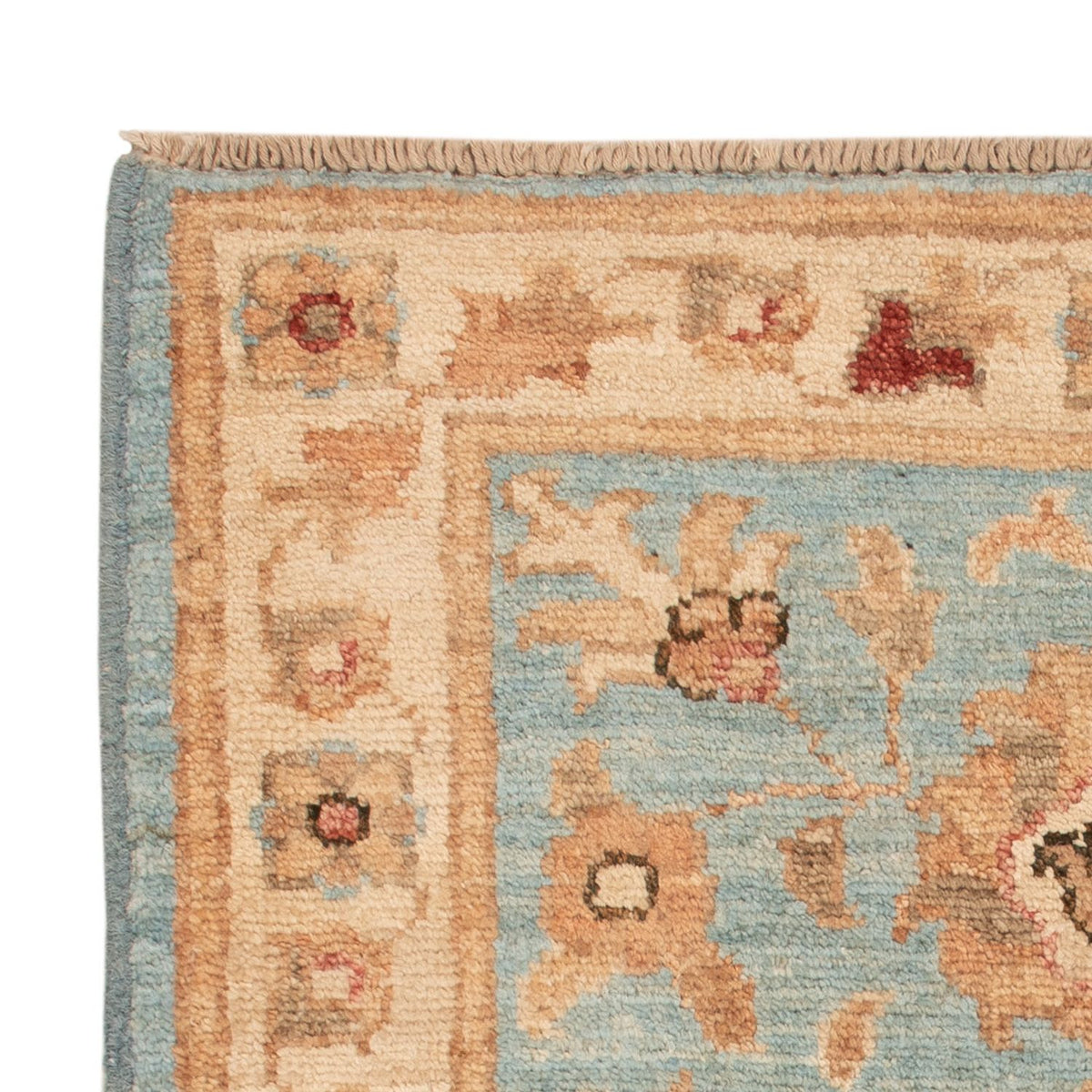Ziegler Carpet - 69 x 54 cm - turkos