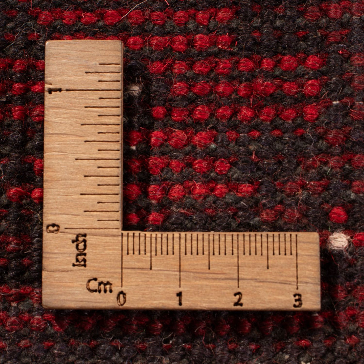 Afghansk matta - Filpa - 302 x 245 cm - röd