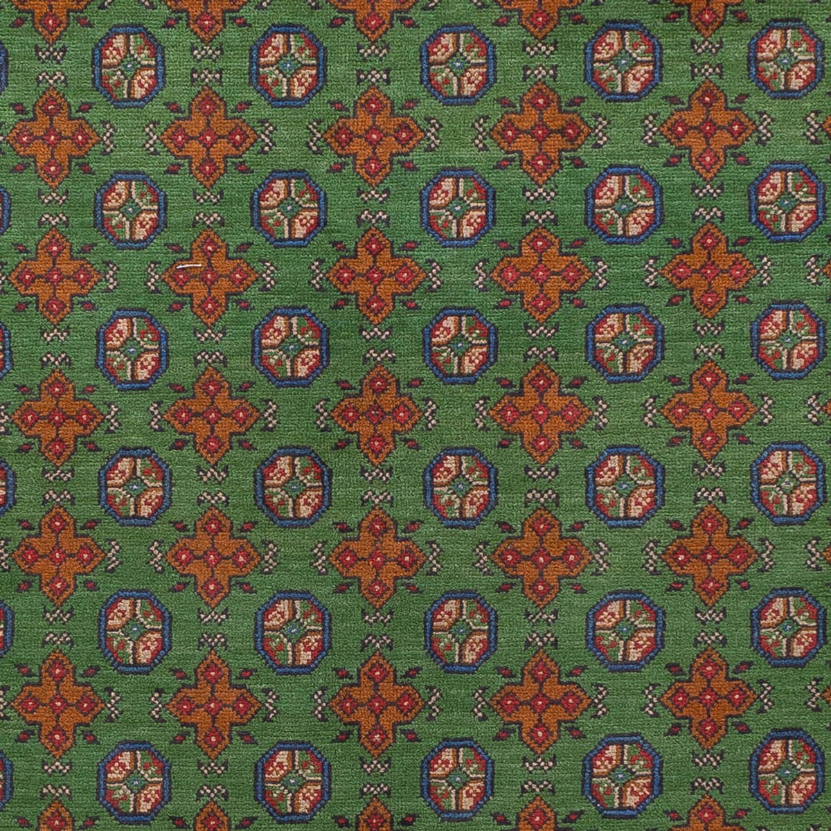 Afghansk matta - Filpa - 390 x 297 cm - grön