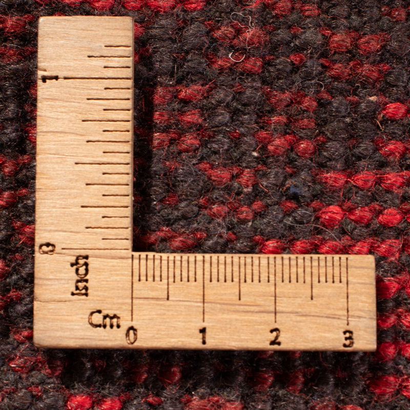 Afghansk matta - Filpa - 346 x 246 cm - röd