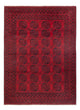 Afghansk matta - Filpa - 345 x 255 cm - röd