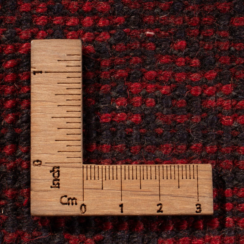 Afghansk matta - Filpa - 345 x 255 cm - röd