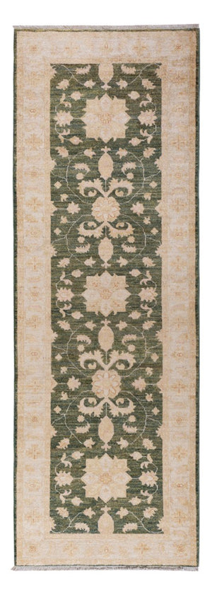 Runner Ziegler Carpet - 246 x 82 cm - olivgrön
