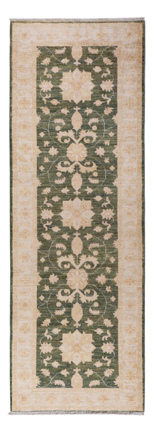 Runner Ziegler Carpet - 246 x 82 cm - olivgrön