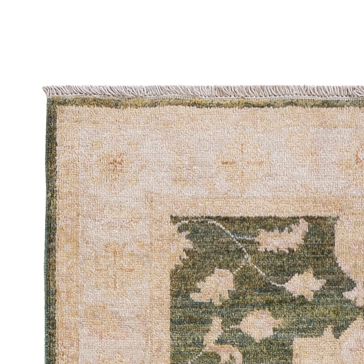 Runner Ziegler Carpet - 246 x 82 cm - olivgrön