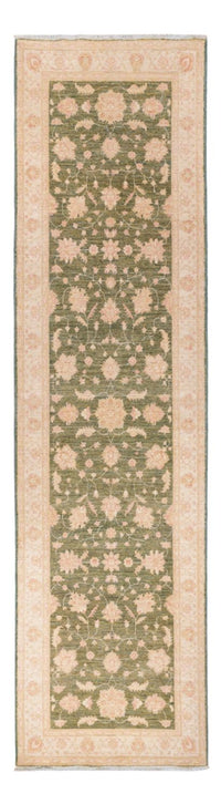 Runner Ziegler Carpet - 365 x 102 cm - olivgrön