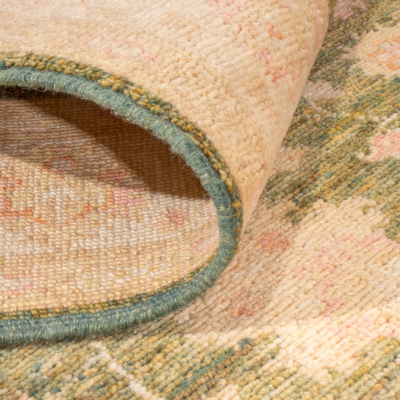 Runner Ziegler Carpet - 365 x 102 cm - olivgrön