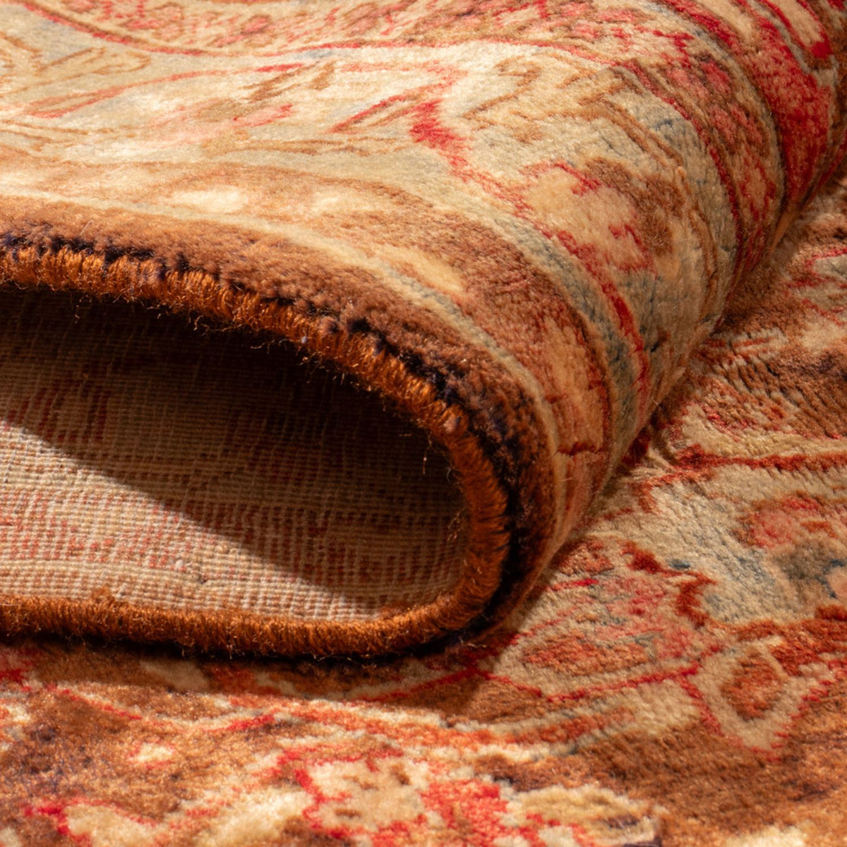 Vintage matta - 412 x 300 cm - mörk beige