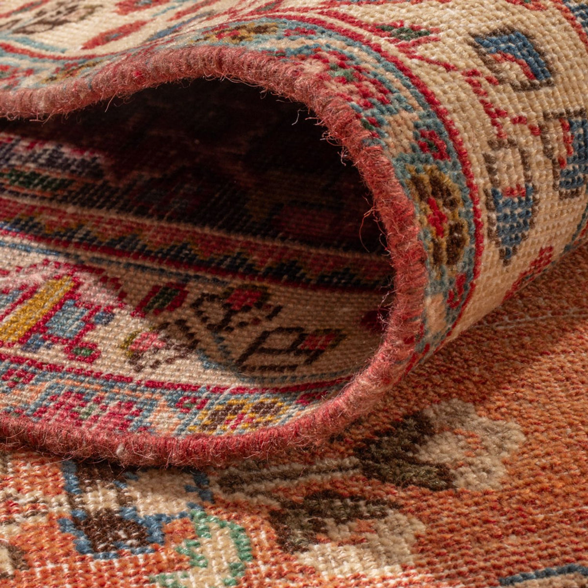 Vintage matta - 383 x 290 cm - rost