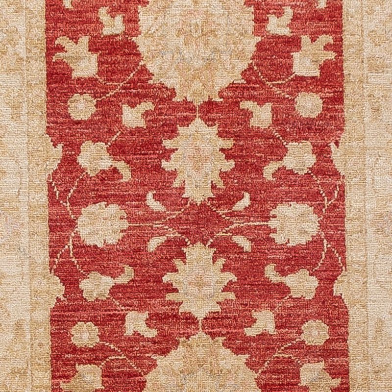 Runner Ziegler Carpet - 398 x 83 cm - röd