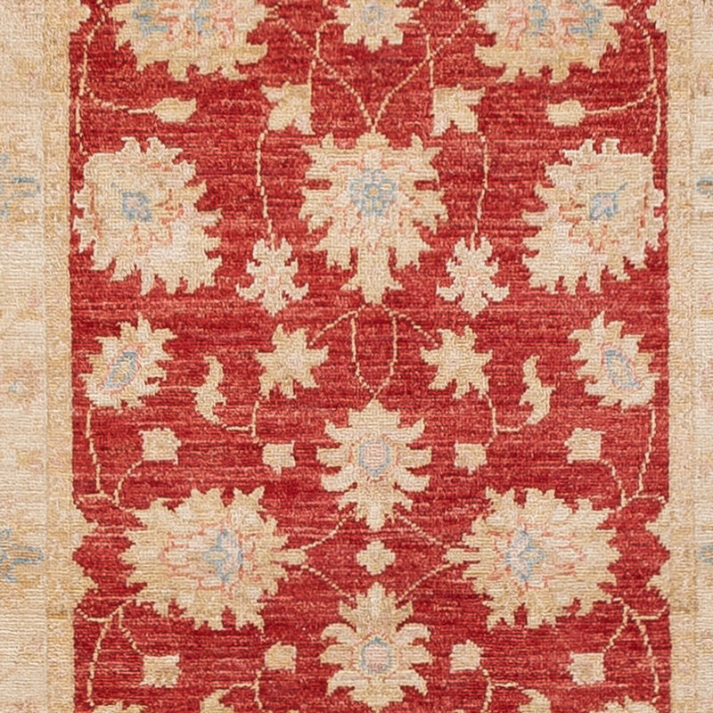 Runner Ziegler Carpet - 412 x 83 cm - röd