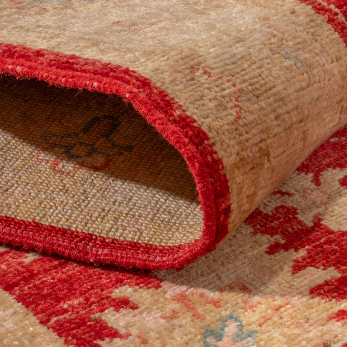 Runner Ziegler Carpet - 412 x 83 cm - röd