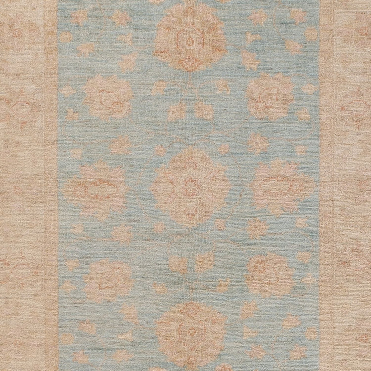 Runner Ziegler Carpet - 390 x 103 cm - ljusblå