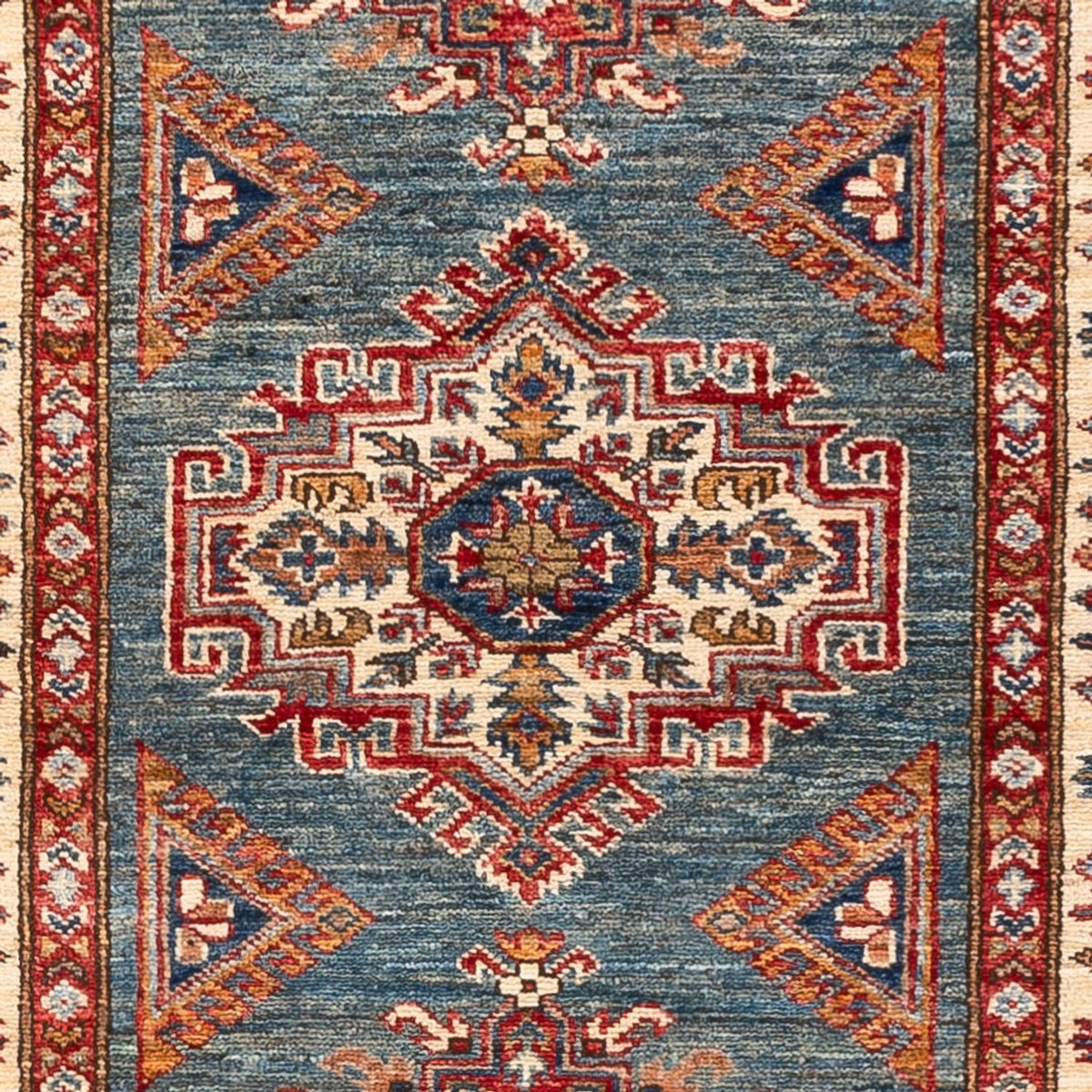 Runner Ziegler Carpet - Kazak - 246 x 75 cm - flerfärgad