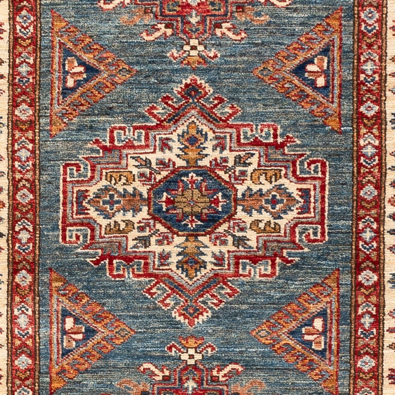 Runner Ziegler Carpet - Kazak - 246 x 75 cm - flerfärgad
