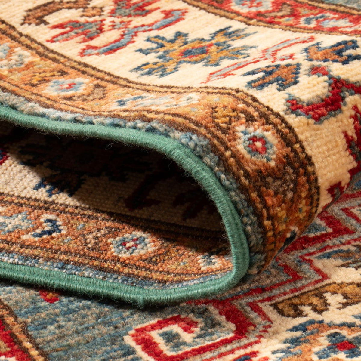 Runner Ziegler Carpet - Kazak - 246 x 75 cm - flerfärgad