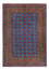 Afghansk matta - Filpa - 296 x 203 cm - blå