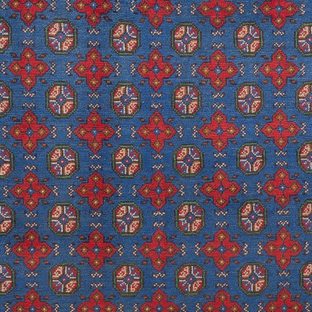 Afghansk matta - Filpa - 355 x 252 cm - blå