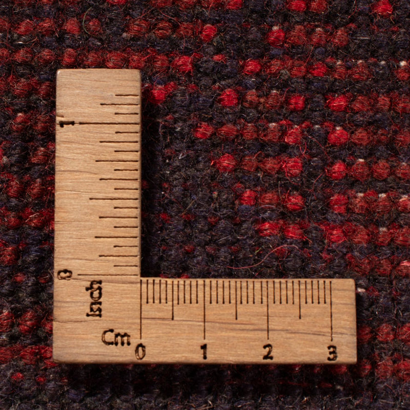 Afghansk matta - Filpa - 350 x 253 cm - röd