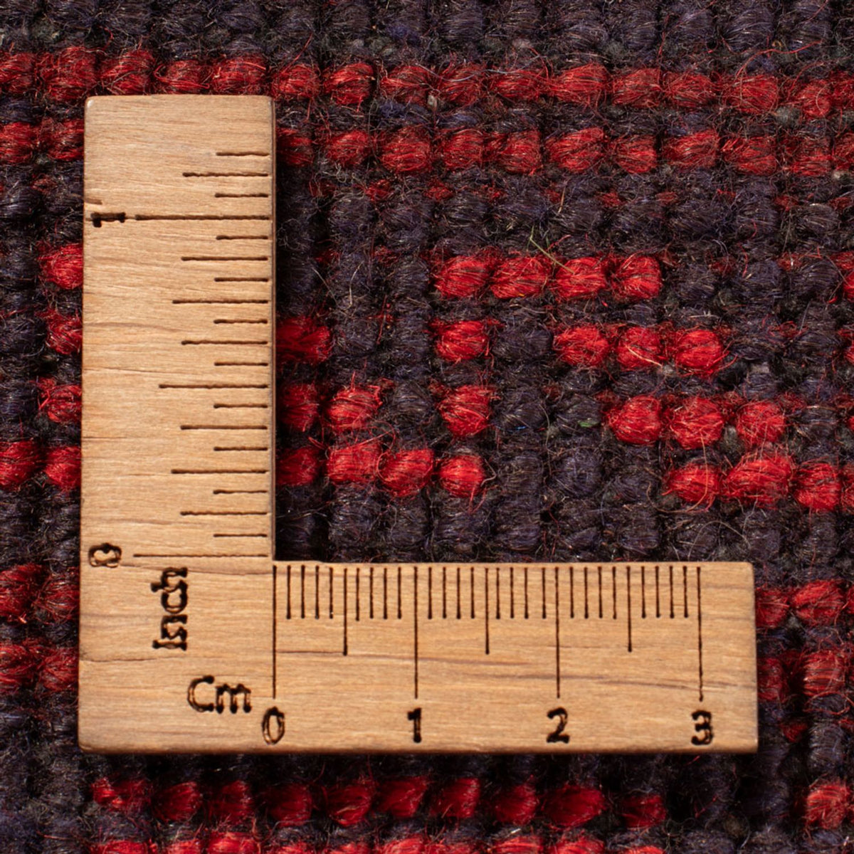 Afghansk matta - Filpa - 352 x 253 cm - röd