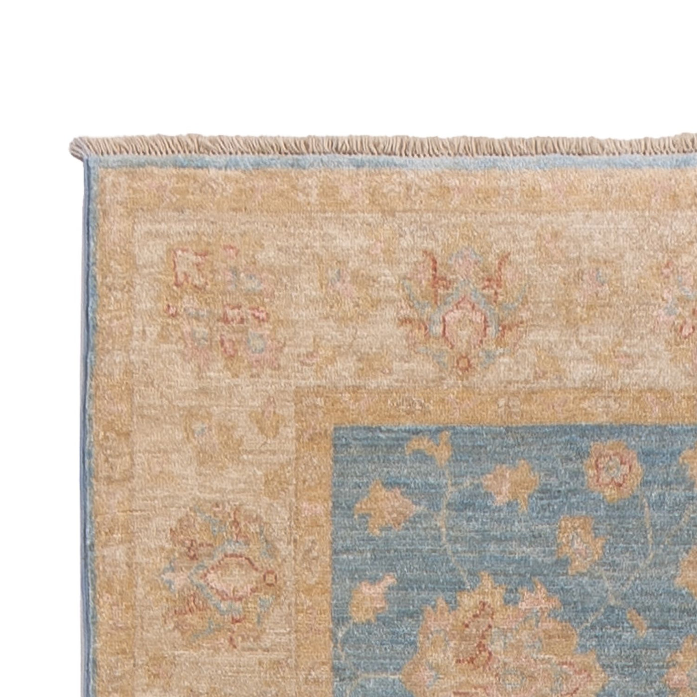 Runner Ziegler Carpet - 396 x 121 cm - ljusblå
