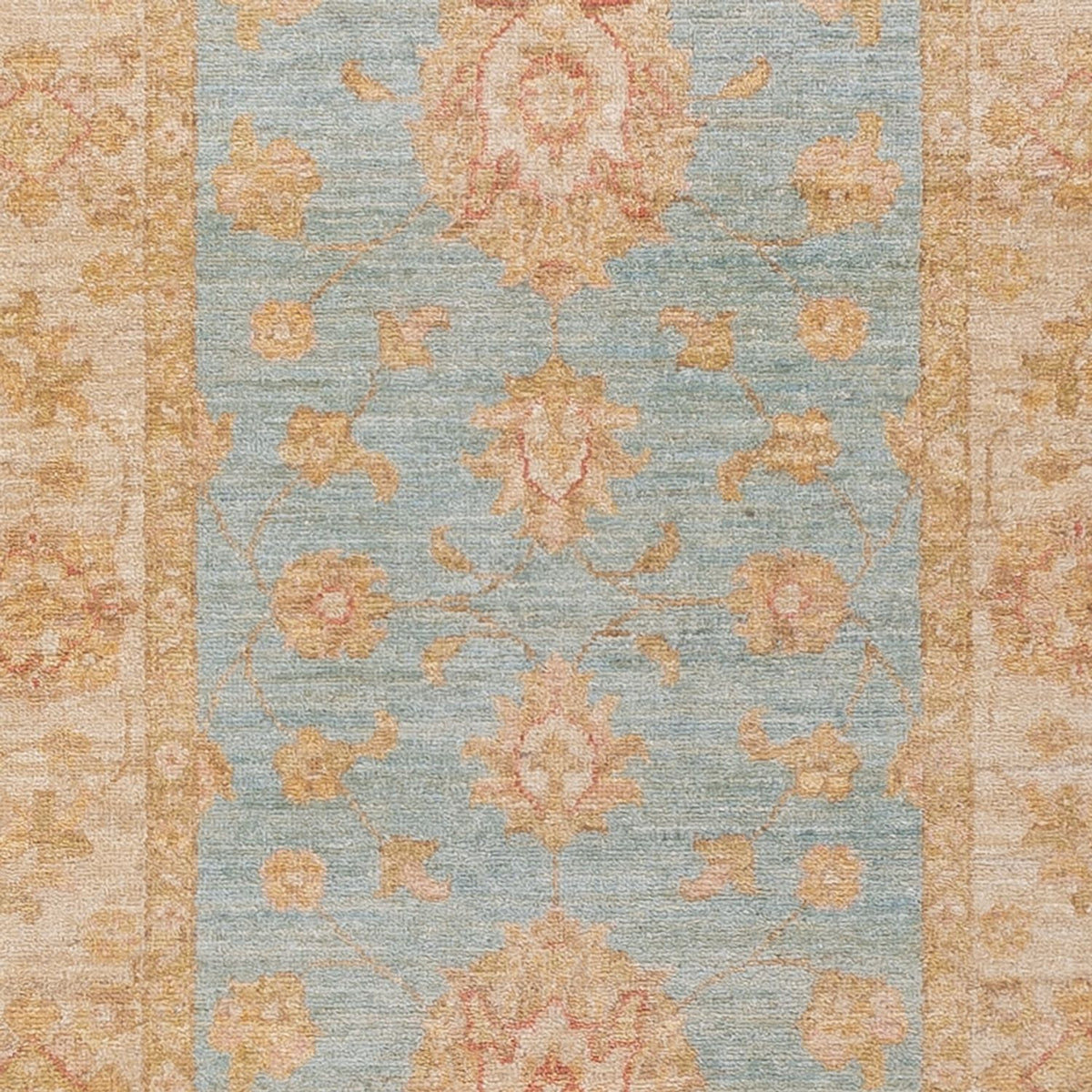 Runner Ziegler Carpet - 299 x 80 cm - ljusblå