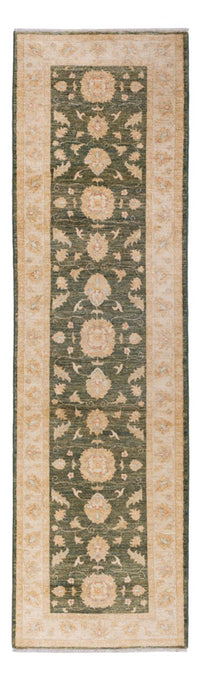 Runner Ziegler Carpet - 295 x 83 cm - olivgrön