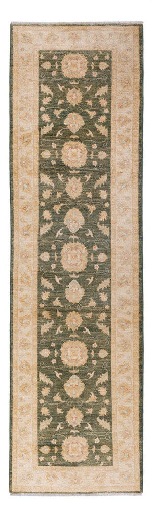 Runner Ziegler Carpet - 295 x 83 cm - olivgrön