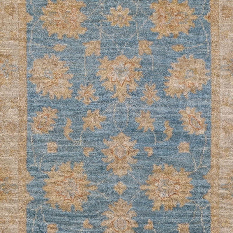 Runner Ziegler Carpet - 393 x 81 cm - ljusblå