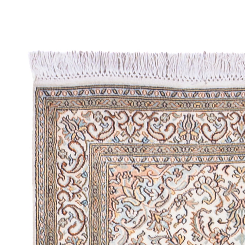 Runner Sidenmatta - Kashmir Silk - 480 x 79 cm - mörk beige