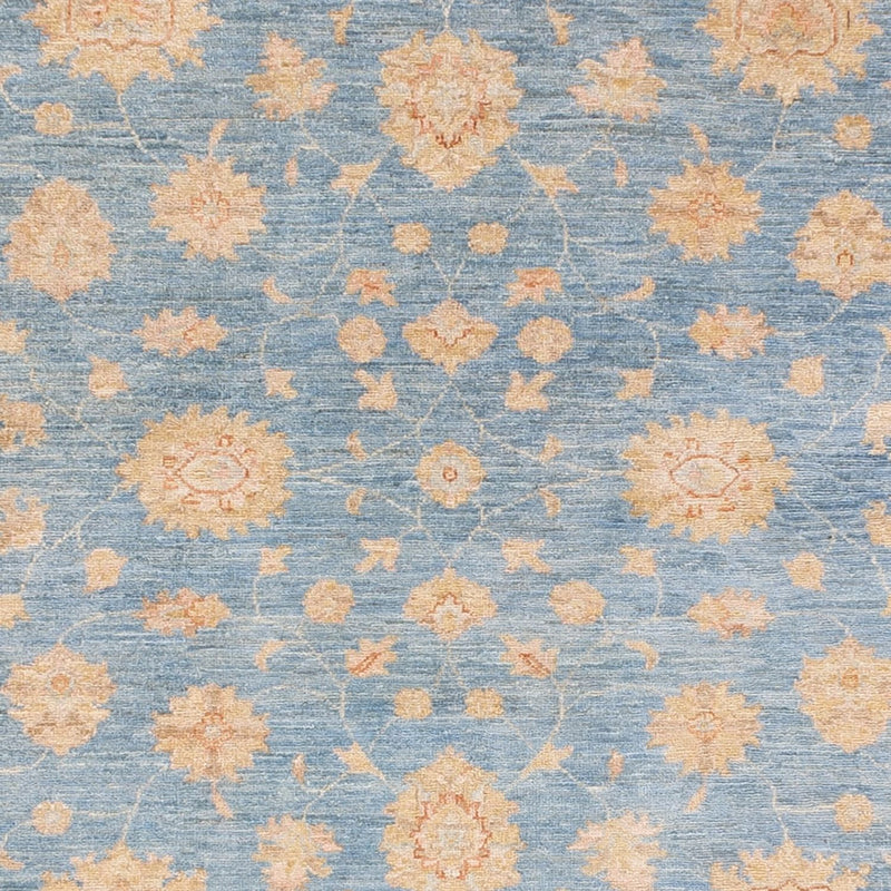 Runner Ziegler Carpet - 412 x 154 cm - ljusblå