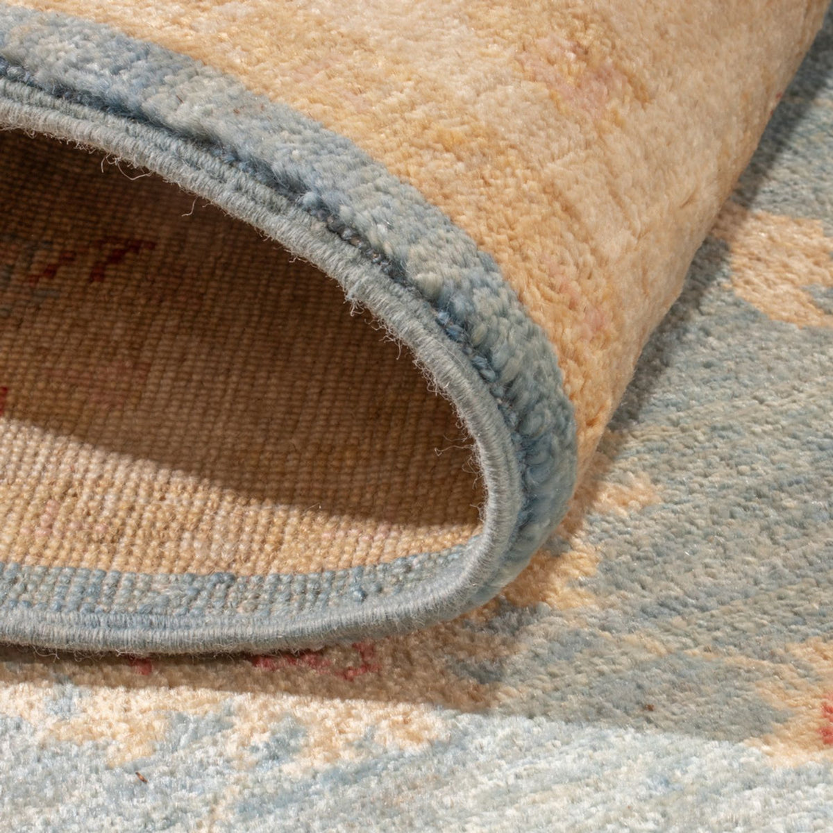 Runner Ziegler Carpet - 485 x 143 cm - ljusblå