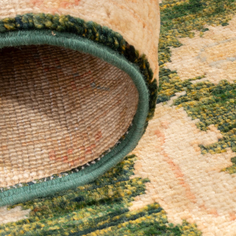 Runner Ziegler Carpet - 455 x 102 cm - grön