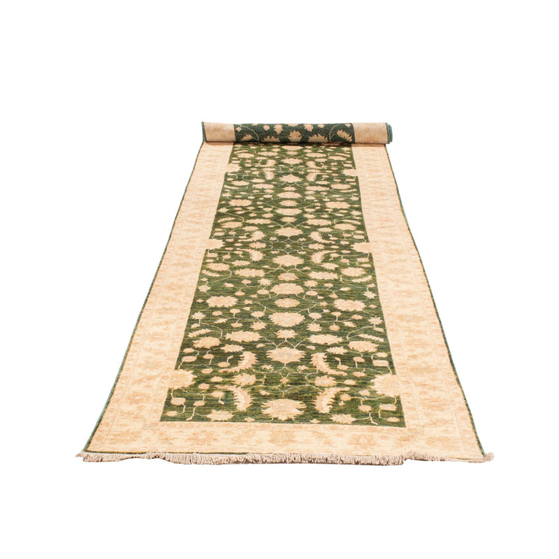 Runner Ziegler Carpet - 455 x 102 cm - grön