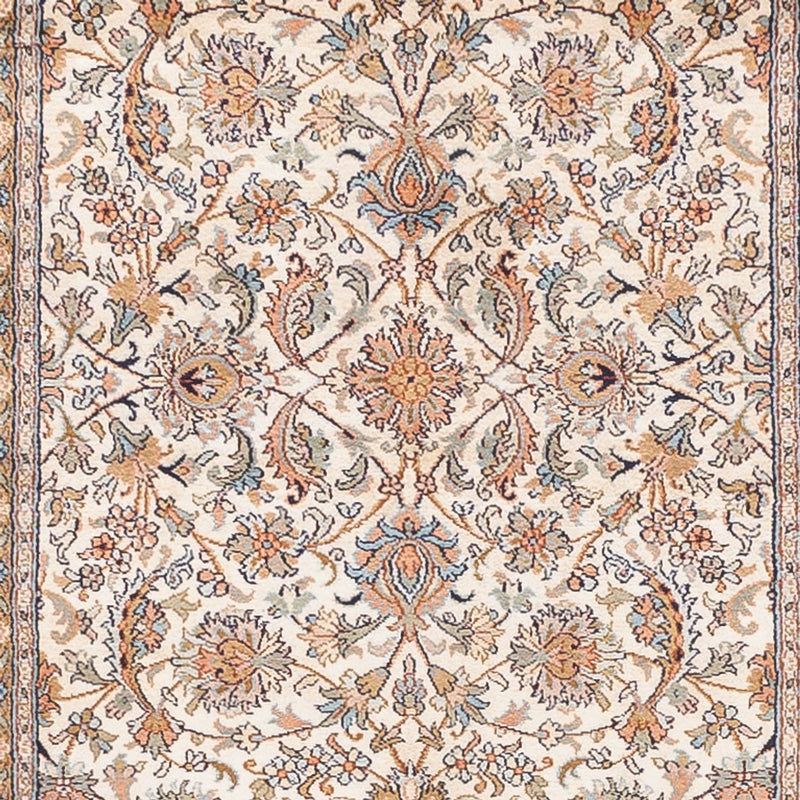 Runner Sidenmatta - Kashmir Silk - 444 x 94 cm - beige