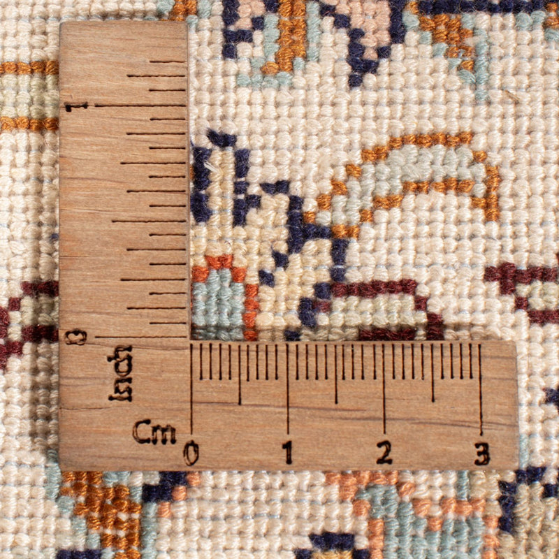 Runner Sidenmatta - Kashmir Silk - 444 x 94 cm - beige