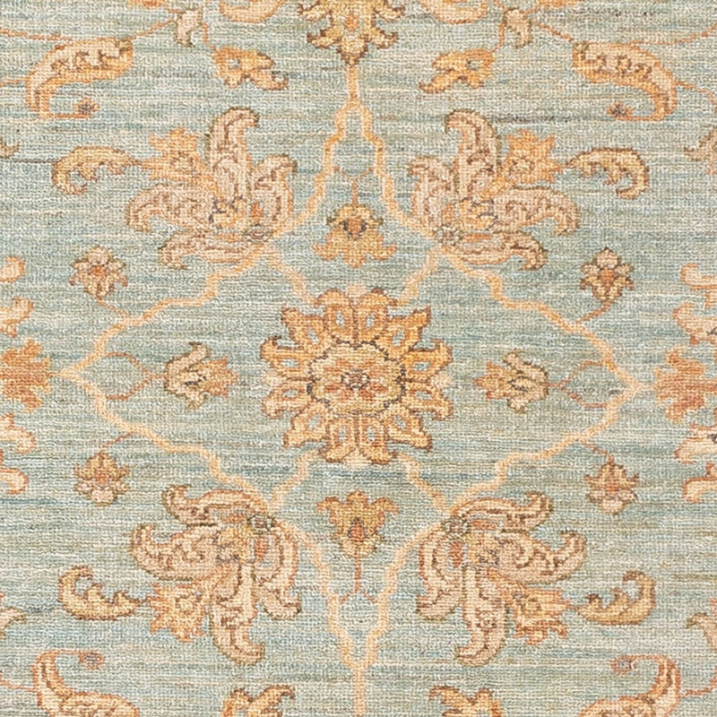 Runner Ziegler Carpet - 239 x 82 cm - turkos
