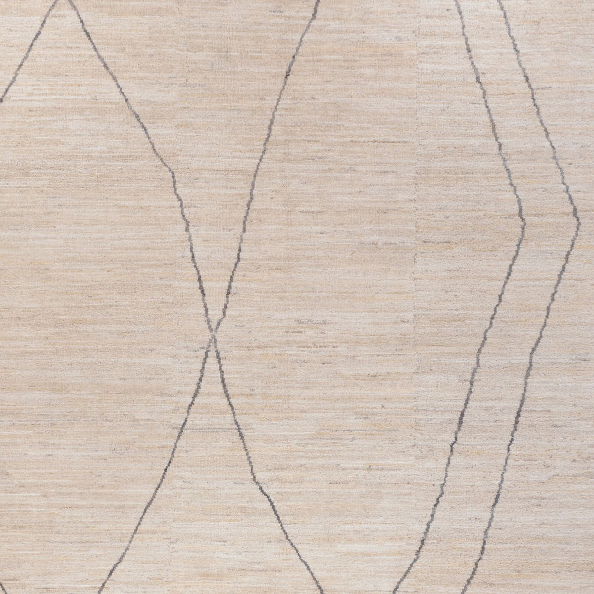 Designermatta - 410 x 310 cm - ljusblå