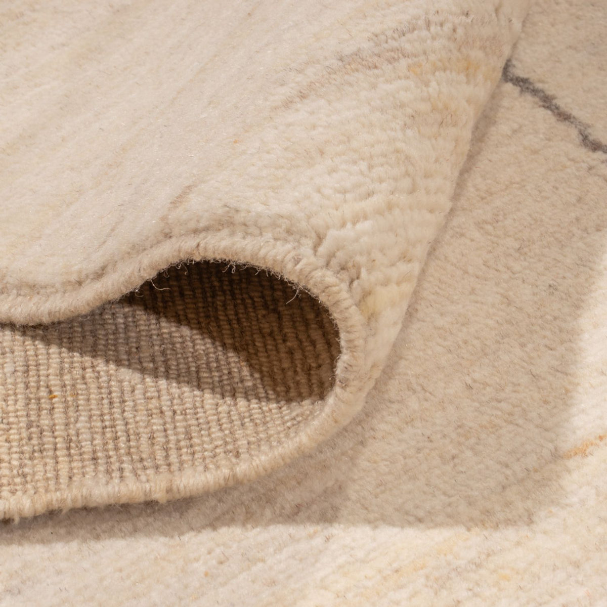 Designermatta - 410 x 310 cm - ljusblå