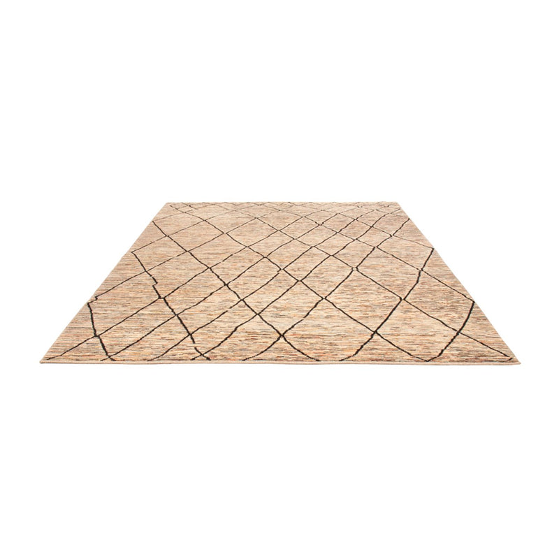 Designermatta - 284 x 218 cm - mörk beige