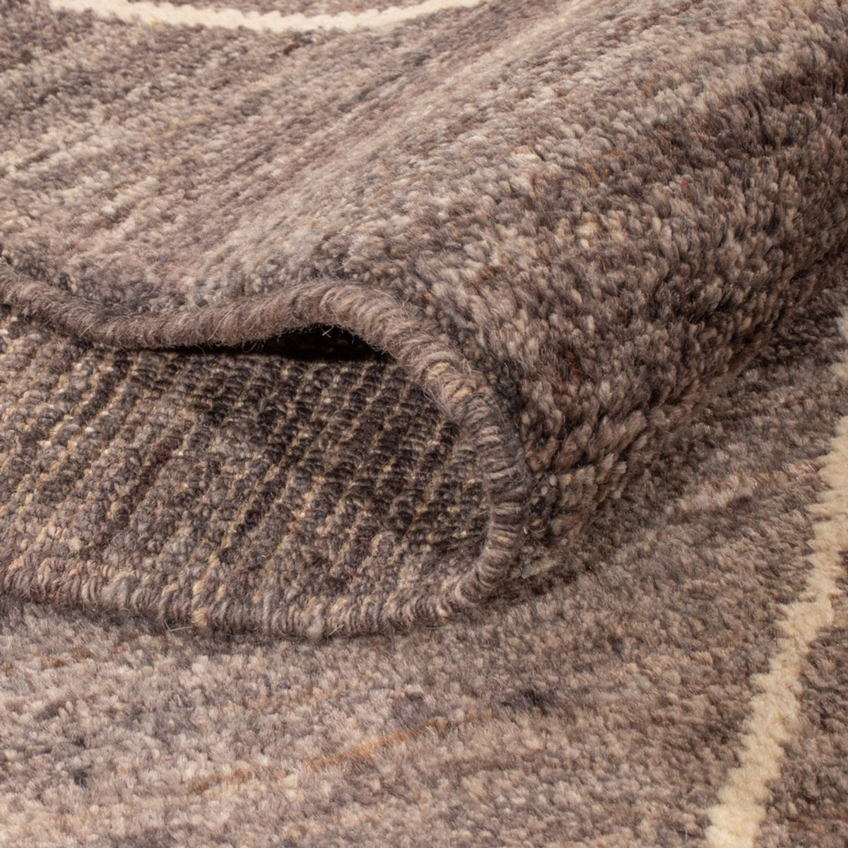 Berber matta - 194 x 158 cm - grått