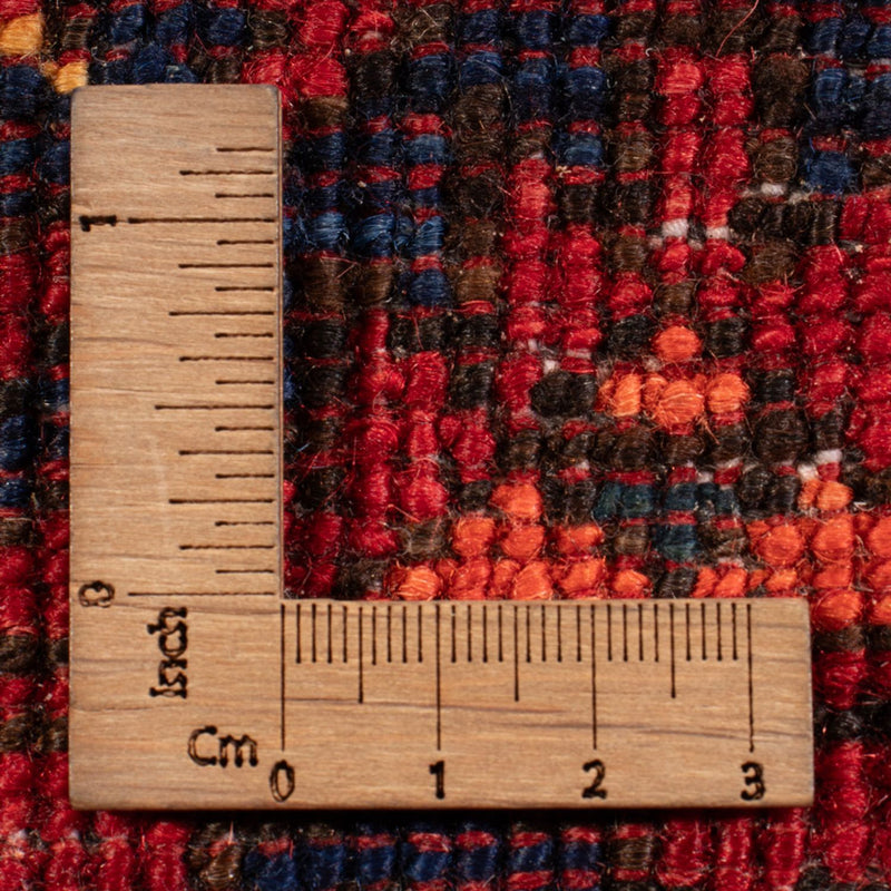 Afghansk matta - 183 x 122 cm - röd