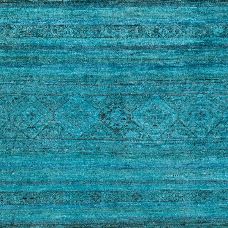 Ziegler Carpet - Vintage / färgad - 201 x 148 cm - blå