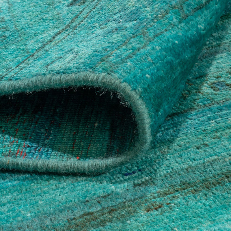 Ziegler Carpet - Vintage / färgad - 201 x 148 cm - blå