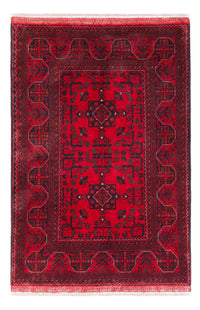 Afghansk matta - Kunduz - 150 x 98 cm - röd