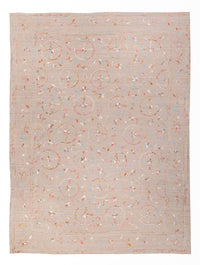 Kelim Carpet - orientalisk matta - Soumak - 336 x 236 cm - grädde